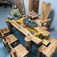 Rustic Monarch Solid Wood Armchair