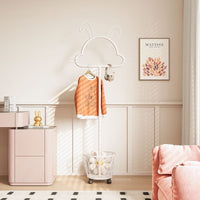 Bunny and cactus Cloud Coat Rack