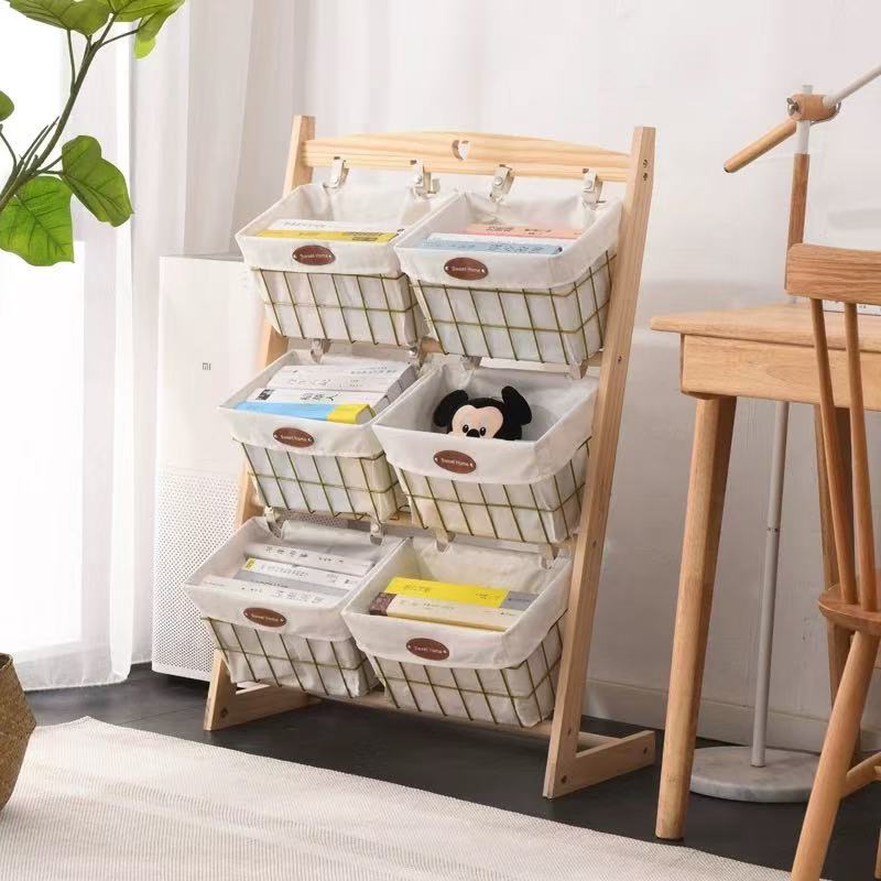Willow Grid Tiered Storage Rack