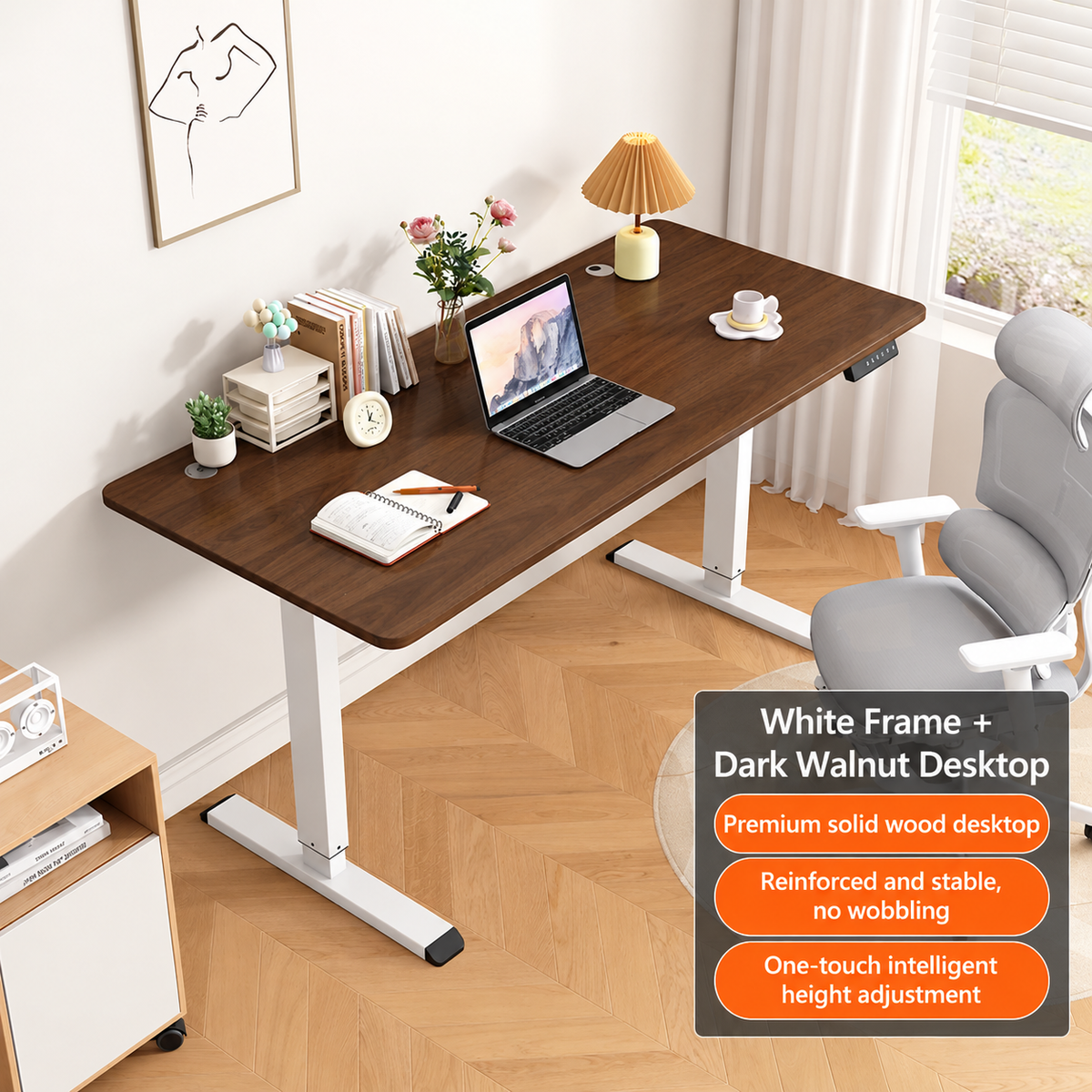 ElevateMax Pro – Smart Dual Motor Standing Desk