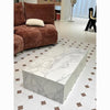 Bulgari White Stone Coffee Table