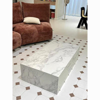 Bulgari White Stone Coffee Table
