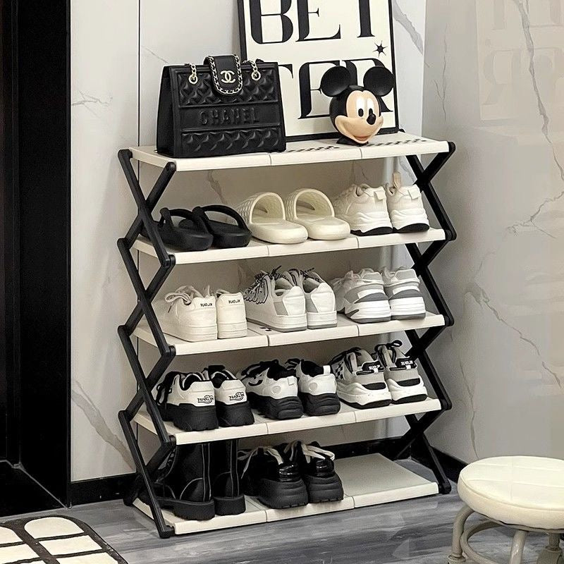 Plastic Folding Shoe Rack Popular Storage Rack