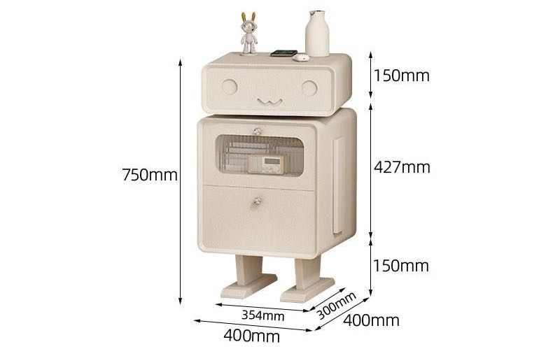 Robot Bedside Table Smart Model