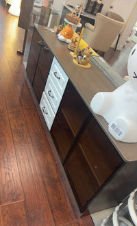 Lexford Glass-Front Sideboard & Media Console