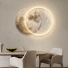 Lunar Halo Wall Clock
