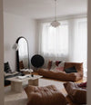 Caterpillar Leather Floor Sofa (Customization)