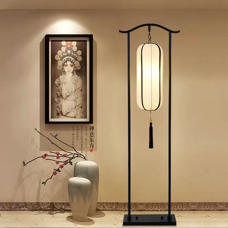 ZenGlow Oriental Floor Lamp