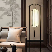 ZenGlow Oriental Floor Lamp