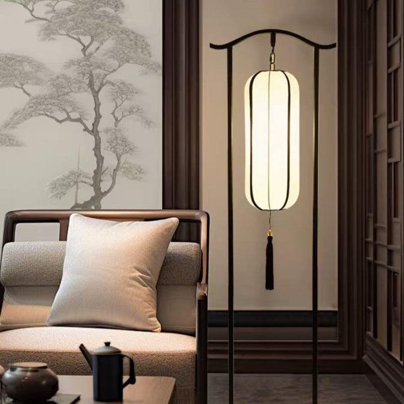 ZenGlow Oriental Floor Lamp