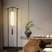 ZenGlow Oriental Floor Lamp
