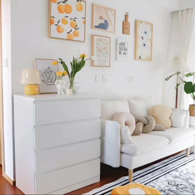 White Haven Modern Drawer Cabinet