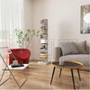 Tower Bookshelf – Invisible Steel Frame