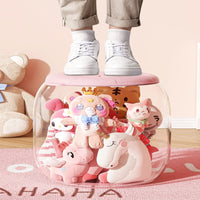 Whimsy Plush Toy Storage Stool