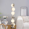 Lunar Orbit Floor Lamp – Bauhaus Sphere Design
