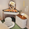LunaGlow Corner Vanity Set