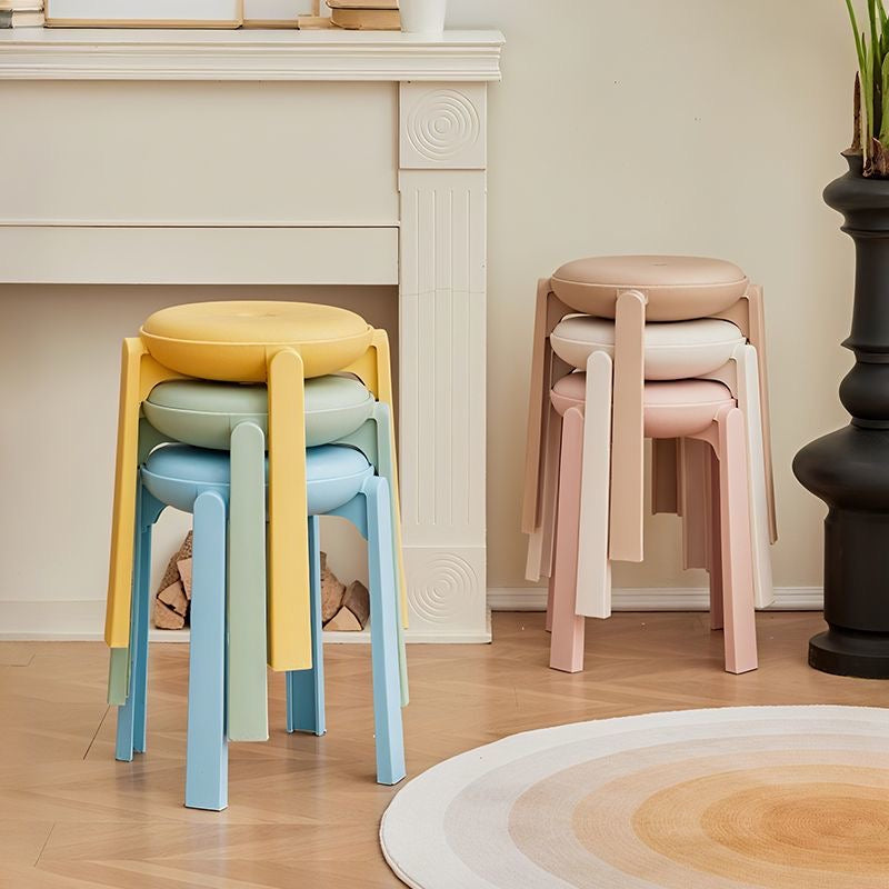 StackMe Colorful Nesting Stool Set