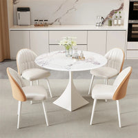 Lunaro Modern Round Dining Table
