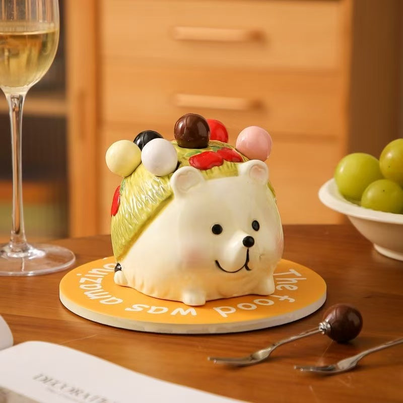 Hedgehog Delight Fork Holder