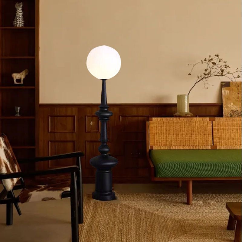 LunaSphere Voice-Control Floor Lamp