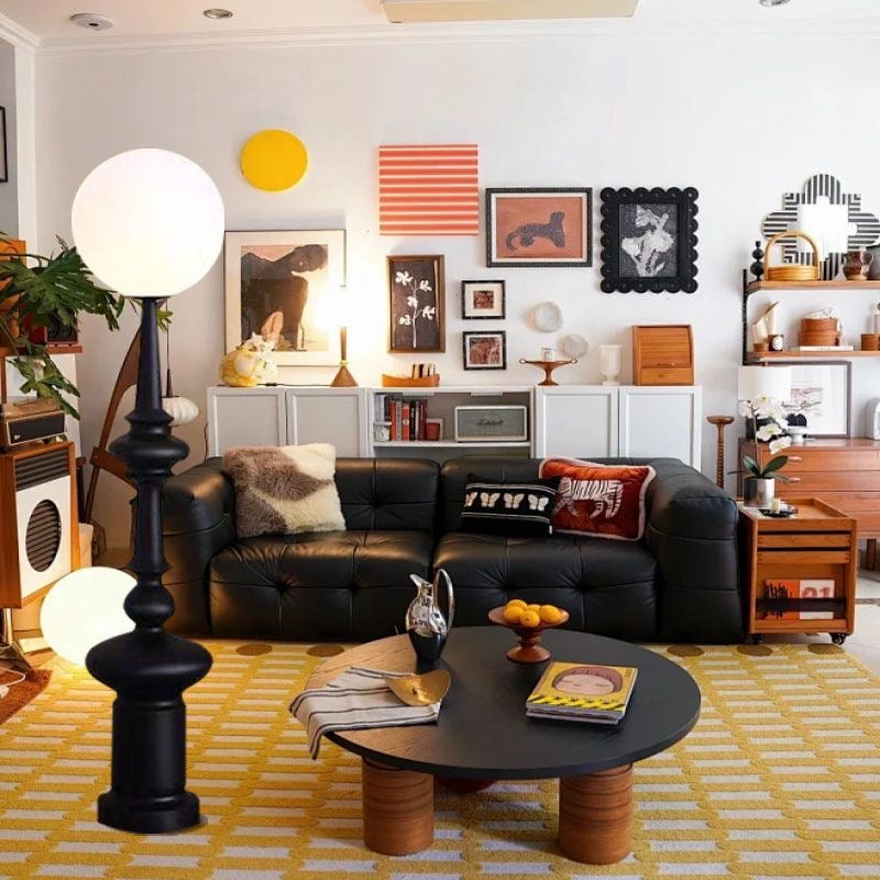 LunaSphere Voice-Control Floor Lamp