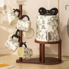 Flora Elegance Ceramic Beverage Dispenser Set