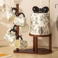 Flora Elegance Ceramic Beverage Dispenser Set
