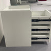Arlo Modern White 3-Drawer Nightstand