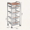 Urban Loft Rolling Storage Cart