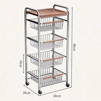 Urban Loft Rolling Storage Cart