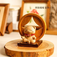 Zen Fortune Cat Figurine