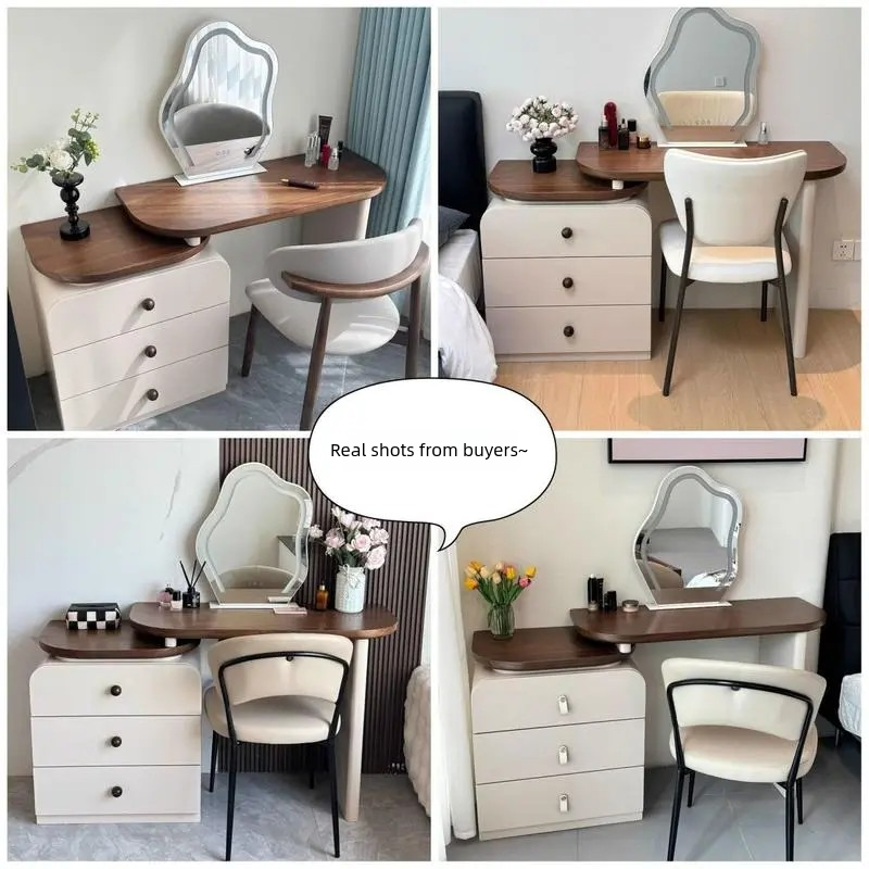 Serene Curve Vanity Table Set