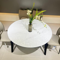 Luna Extendable Marble Dining Table#H25126