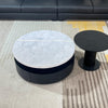Luna Marble Storage Coffee Table Set#H25140