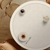 LuxeShield Round Table Mat