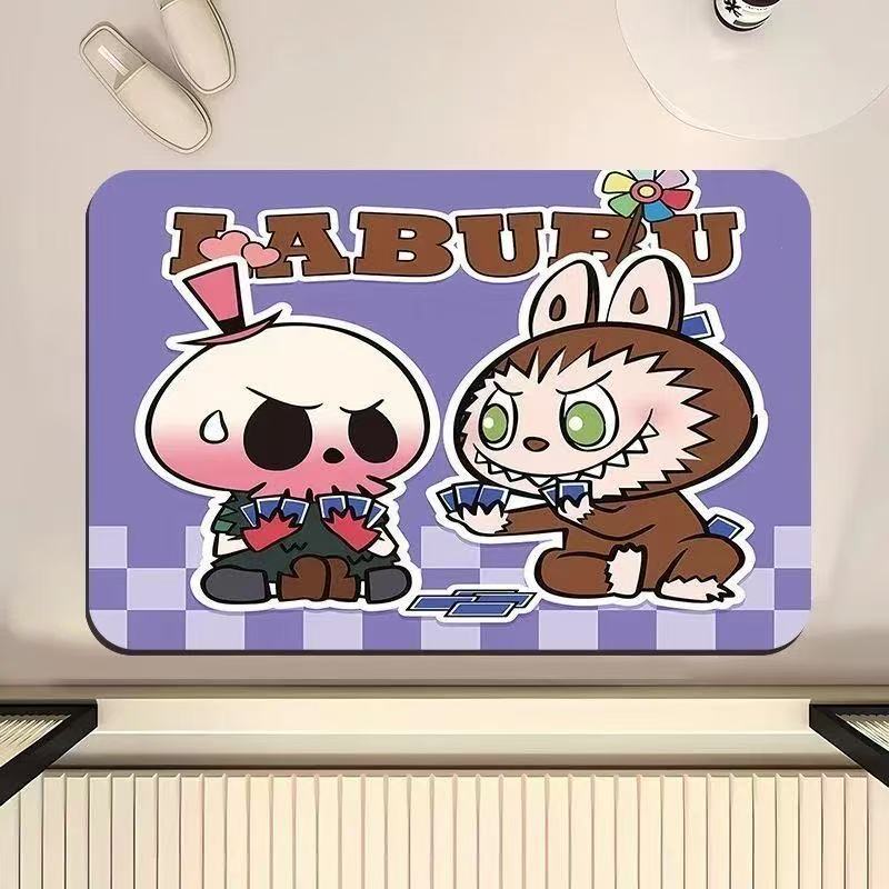 Labubu Fun Splash Bath Mat