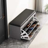 LuxeBench Shoe Storage Cabinet