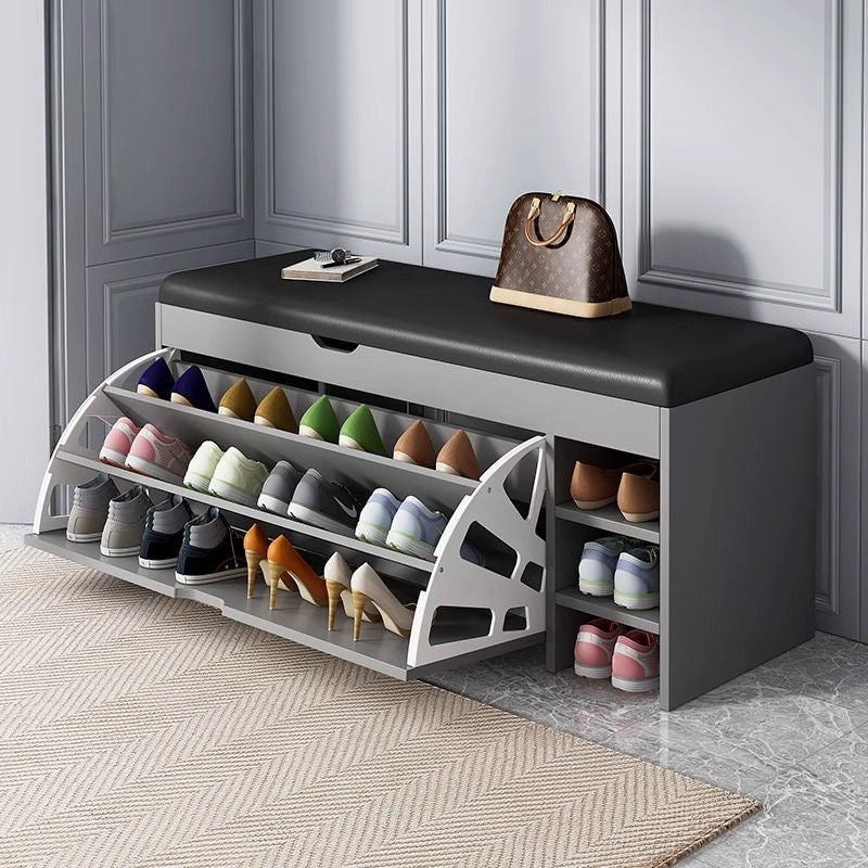 LuxeBench Shoe Storage Cabinet