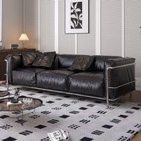 Metro Luxe Leather Sofa
