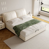 Luna Cloud Leather Bed