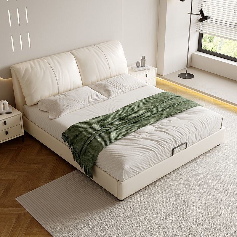 Luna Cloud Leather Bed