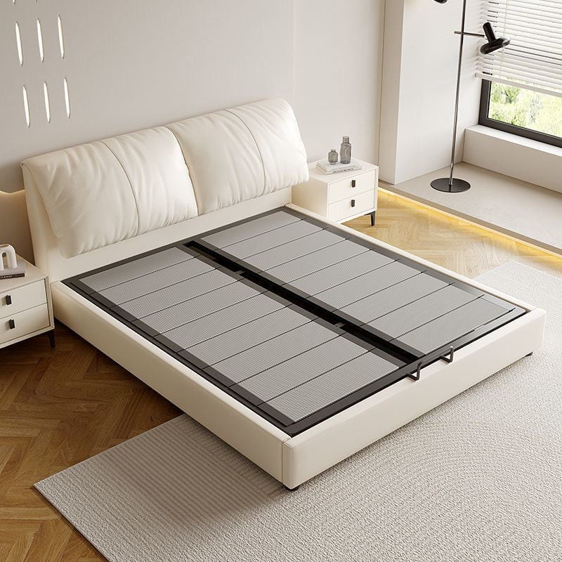 Luna Cloud Leather Bed