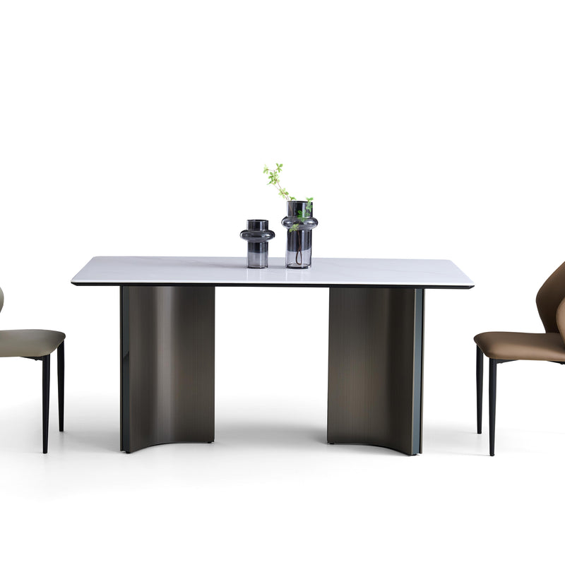 Luna Arc Dining Table#C361