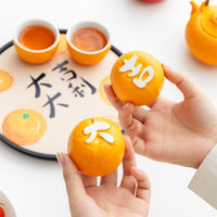 Fortune Tangerine Tea Set