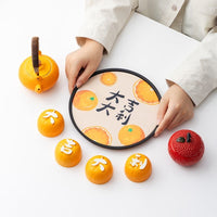 Fortune Tangerine Tea Set