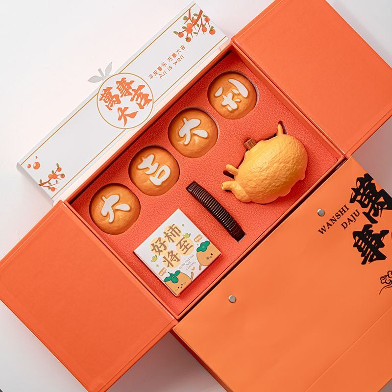 Fortune Tangerine Tea Set