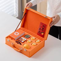 Fortune Tangerine Tea Set