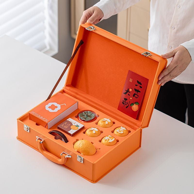 Fortune Tangerine Tea Set