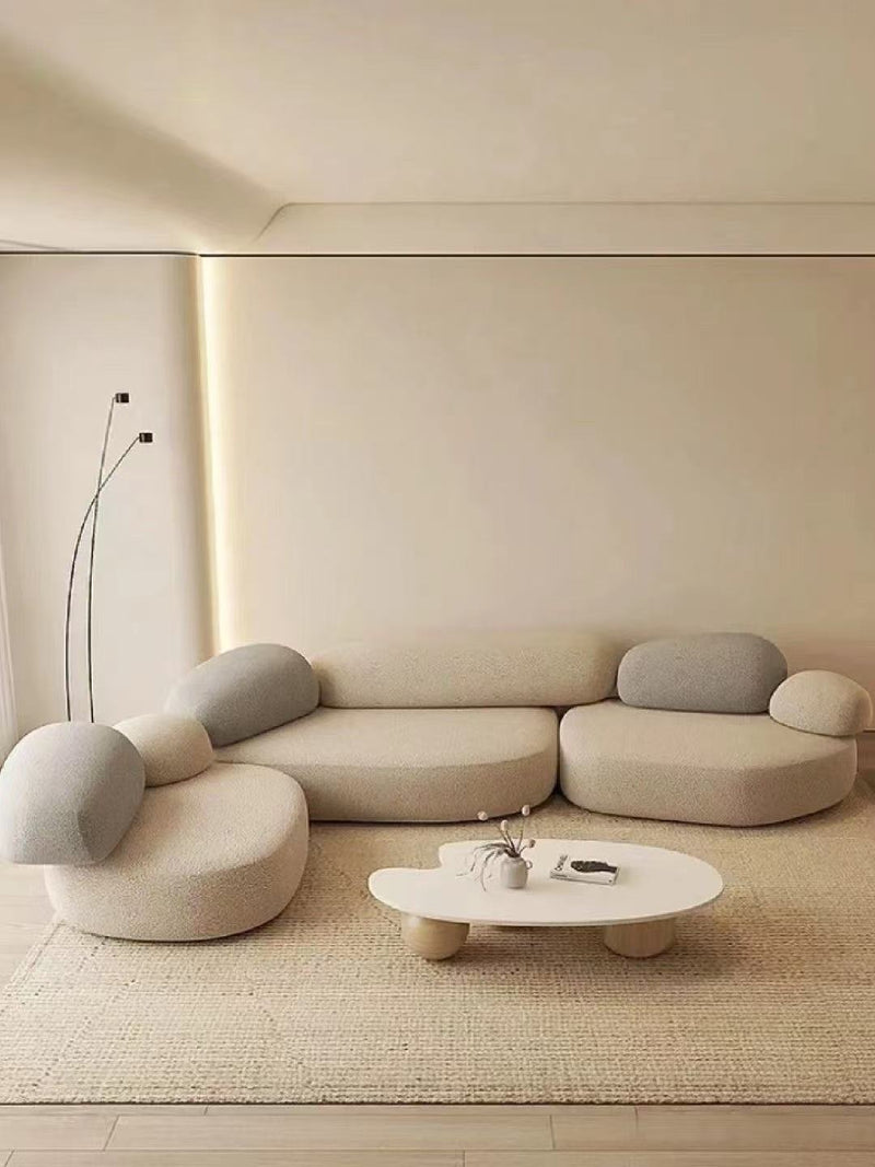 Modular Color Swatch Cloud Pebble Modular Sofa – Customizable by Color Swatch – Aniu Home
