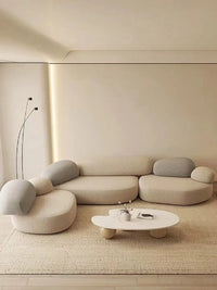 Cloud Pebble Modular Sofa – Customizable by Color Swatch